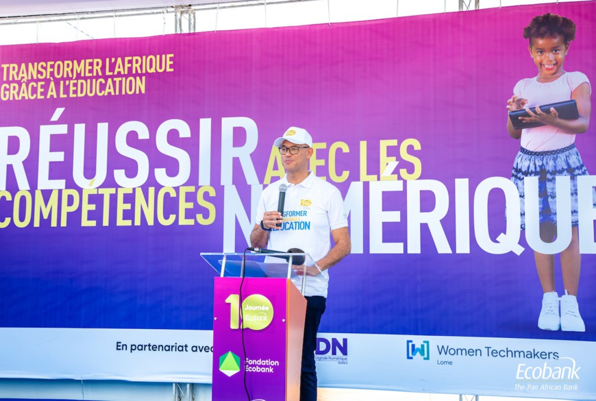 Afrique : La Journée Ecobank 2023 a mis l’accent sur l’acquisition de compétences numériques pour les enfants et les jeunes Afrique : La Journée Ecobank 2023 a mis l’accent sur l’acquisition de compétences numériques pour les enfants et les jeunes