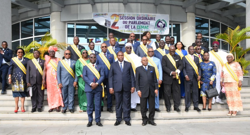 Parlement de la Cemac : visite du président Faustin Archange Touadera à Malabo Parlement de la Cemac : visite du président Faustin Archange Touadera à Malabo