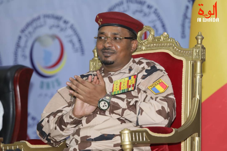 Le président de transition du Tchad, Mahamat Idriss Deby Itno. © Archives/Alwihda Info Le président de transition du Tchad, Mahamat Idriss Deby Itno. © Archives/Alwihda Info