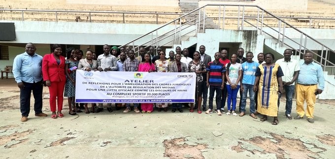 Atelier pour l’amélioration des cadres juridiques de l’organe de régulation des médias © Minusca