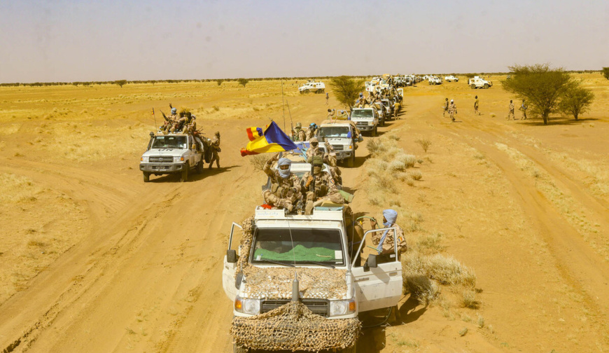 Mali : le dernier convoi de la Minusma, long de 9 km, de Kidal vers Gao est arrivé à destination le 7 novembre Mali : le dernier convoi de la Minusma, long de 9 km, de Kidal vers Gao est arrivé à destination le 7 novembre