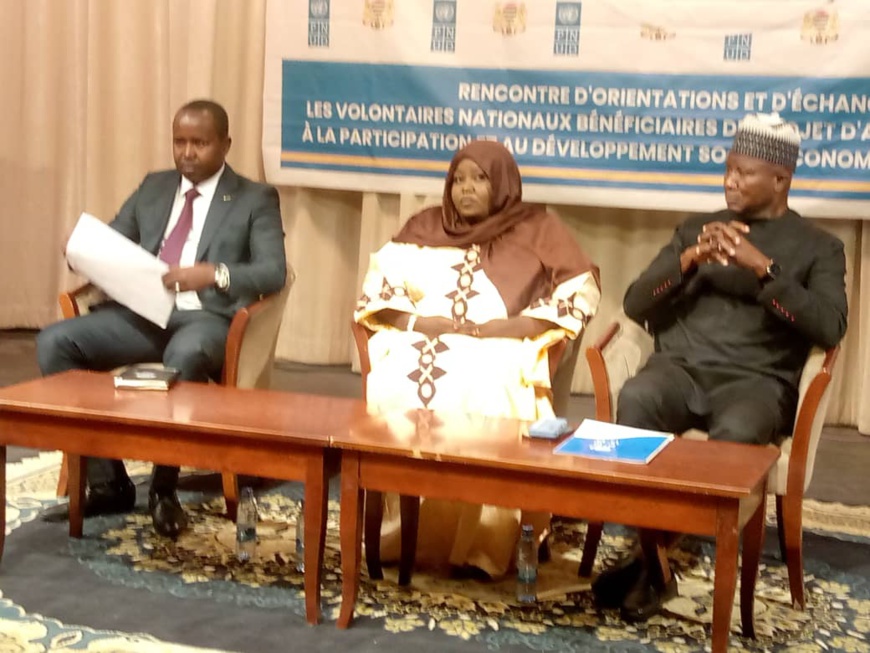 Tchad : l'ANVOLT et le PNUD rencontrent les volontaires nationaux quatre mois après leur mise en place Tchad : l'ANVOLT et le PNUD rencontrent les volontaires nationaux quatre mois après leur mise en place