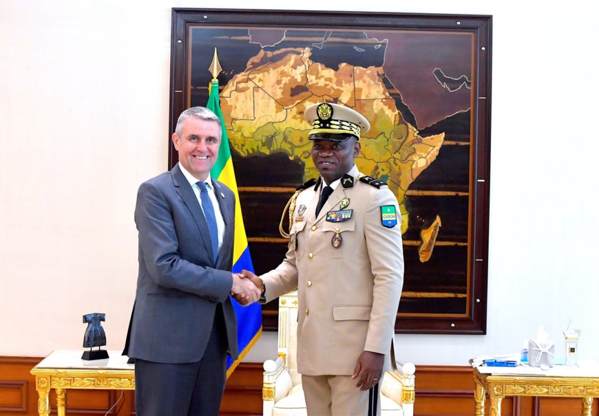 Gabon : le président de Transition reçoit le directeur Afrique de Total Énergies