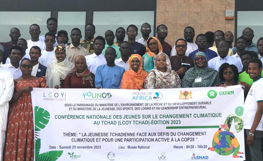Tchad : House of Africa pave la voie pour la participation des jeunes à la COP28 Tchad : House of Africa pave la voie pour la participation des jeunes à la COP28