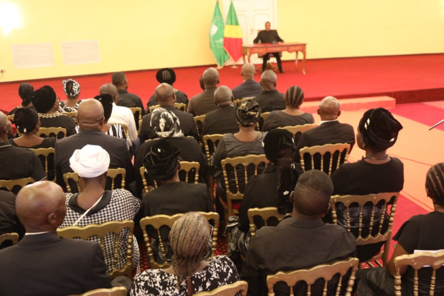 Drame du stade d’Ornano à Brazzaville : les familles endeuillées réconfortées par le président Denis Sassou N'Guesso Drame du stade d’Ornano à Brazzaville : les familles endeuillées réconfortées par le président Denis Sassou N'Guesso