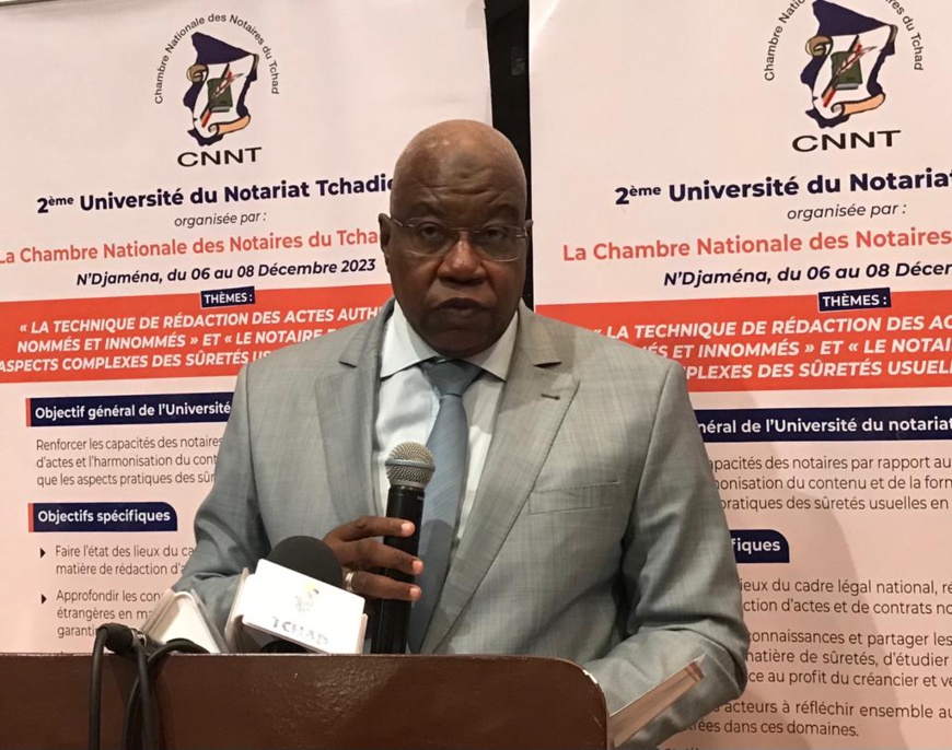 Tchad : les notaires se penchent sur la rédaction des actes authentiques et les sûretés du droit OHADA