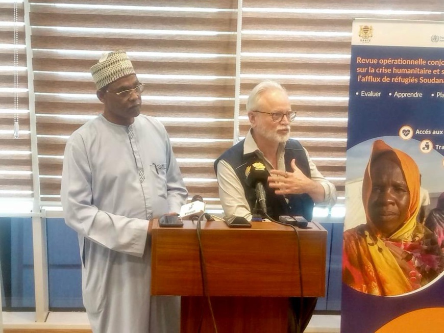 Tchad : l’OMS tient une revue opérationnelle sur la crise des réfugiés soudanais Tchad : l’OMS tient une revue opérationnelle sur la crise des réfugiés soudanais