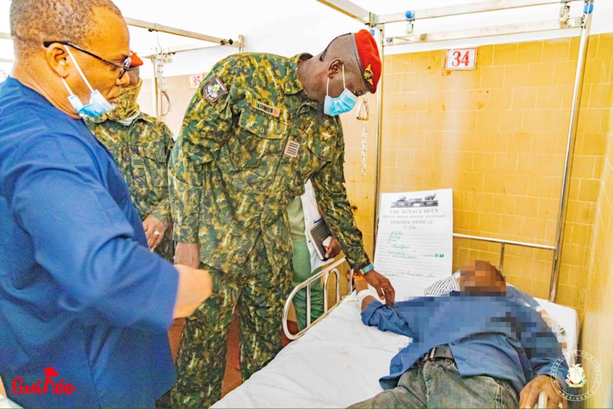 Guinée : le chef de l’Etat au chevet des victimes du drame de Coronthie