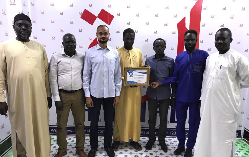 Tchad : la CTDDH honore et encourage le journal Alwihda Info pour son impact positif
