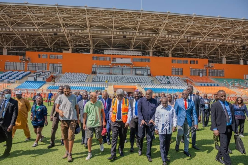 Côte d’Ivoire : Le Premier ministre inspecte les infrastructures de la CAN 2024 Côte d’Ivoire : Le Premier ministre inspecte les infrastructures de la CAN 2024