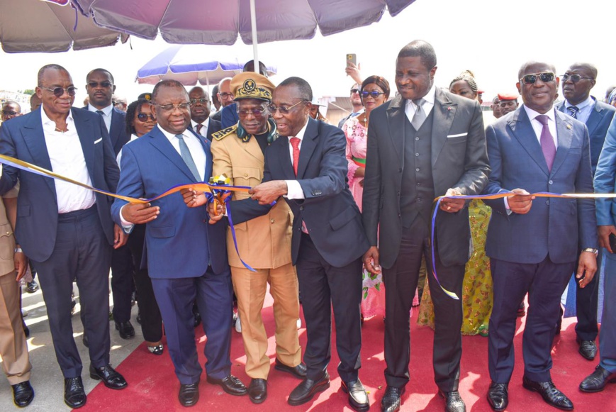 Cameroun : inauguration de la minoterie La Pasta au Port de Kribi Cameroun : inauguration de la minoterie La Pasta au Port de Kribi