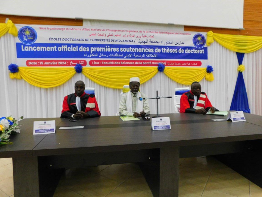 Tchad : Des soutenances des premières thèses de doctorat PhD Tchad : Des soutenances des premières thèses de doctorat PhD