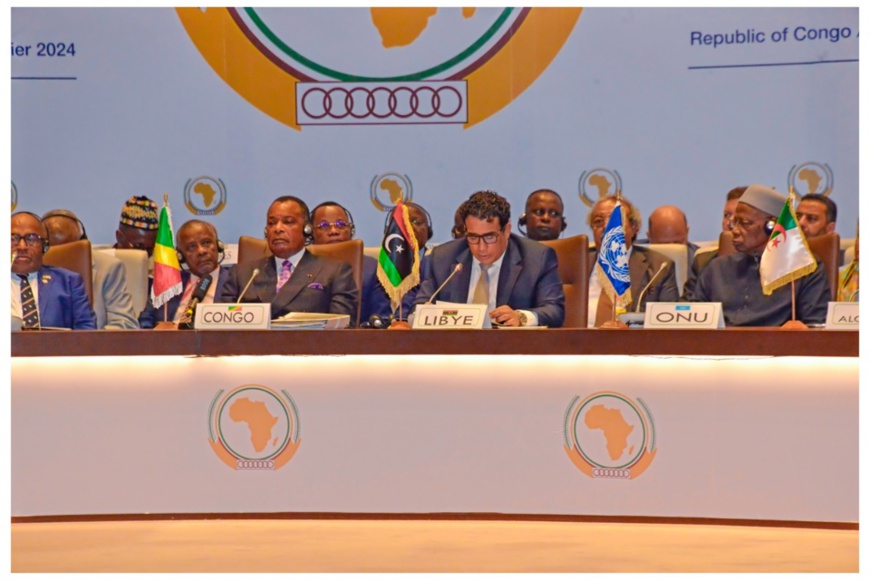 Le président du conseil présidentiel libyen, au cours de son allocution