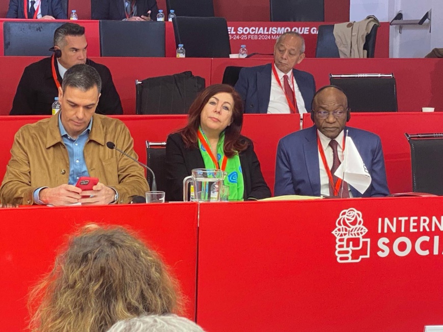 Espagne : Saleh Kebzabo prend part au conseil de l’Internationale Socialiste Espagne : Saleh Kebzabo prend part au conseil de l’Internationale Socialiste