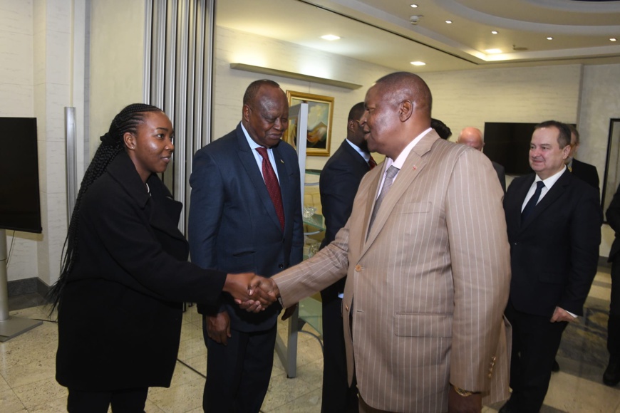 RCA : le président Faustin Touadera en visite d’Etat en Serbie RCA : le président Faustin Touadera en visite d’Etat en Serbie