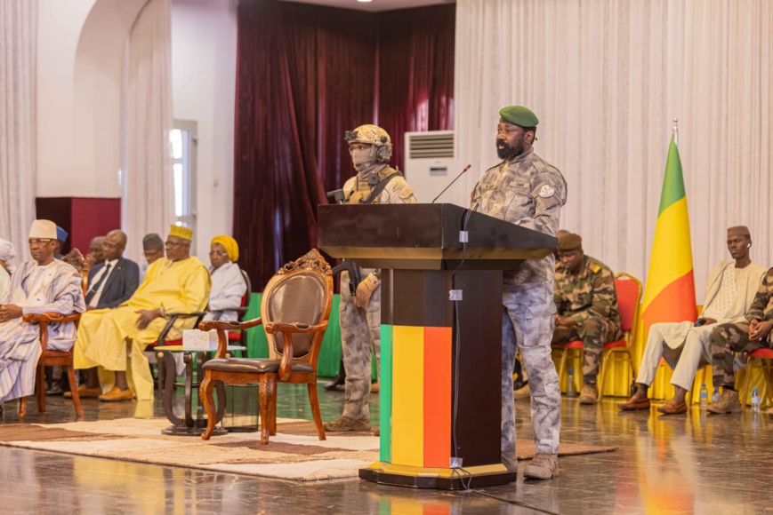 Mali : le président de la Transition et la presse échangent les vœux 2024