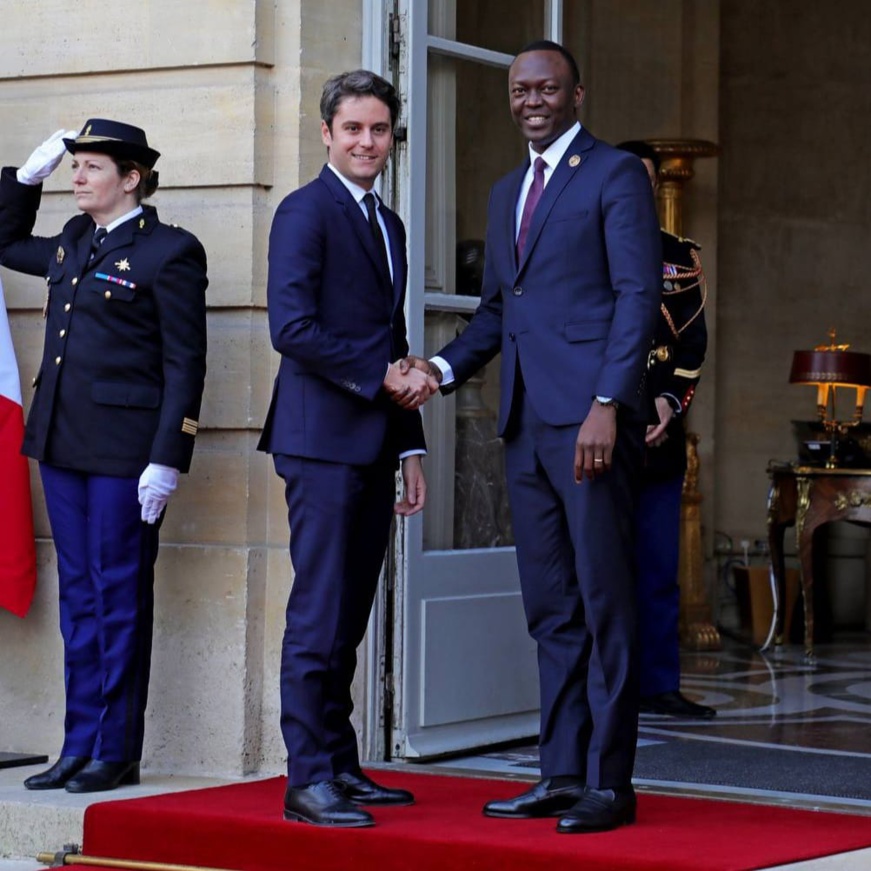 Tchad : le Premier ministre Dr Succès Masra reçu à Matignon Tchad : le Premier ministre Dr Succès Masra reçu à Matignon