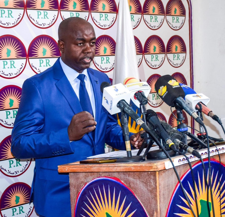 Tchad - Présidentielle : Yacine Abdramane Sakine du Parti Réformiste sera investi ce 12 mars Tchad - Présidentielle : Yacine Abdramane Sakine du Parti Réformiste sera investi ce 12 mars