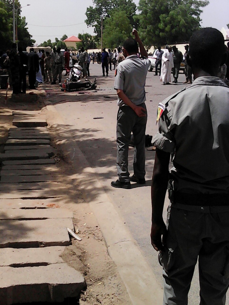 Tchad : "Les tchadiens ne cèderons jamais à la terreur", assure Hassan Sylla. Crédit photo : Alwihda Info/D.W.W.