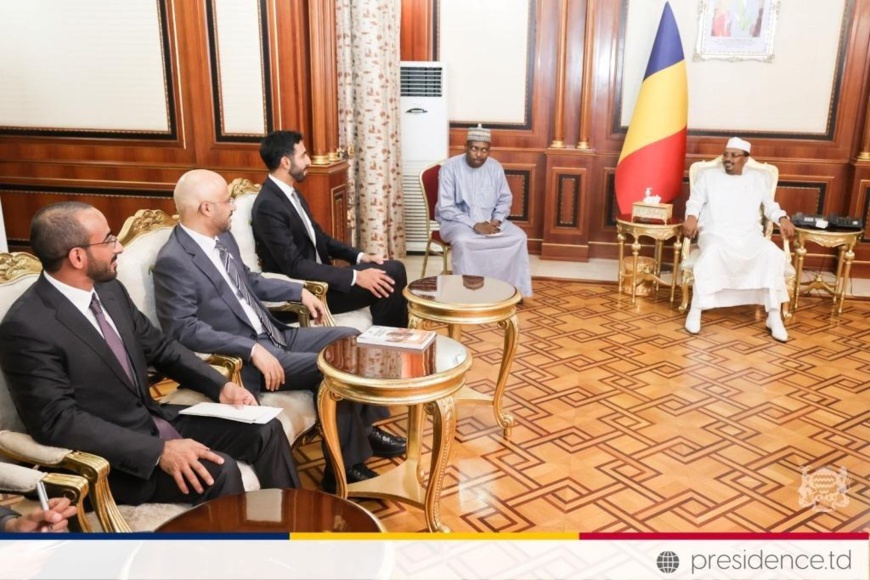 Tchad-Emirats Arabes Unis : le Secrétaire d’Etat Emirati reçu par le Chef de l’Etat Tchad-Emirats Arabes Unis : le Secrétaire d’Etat Emirati reçu par le Chef de l’Etat