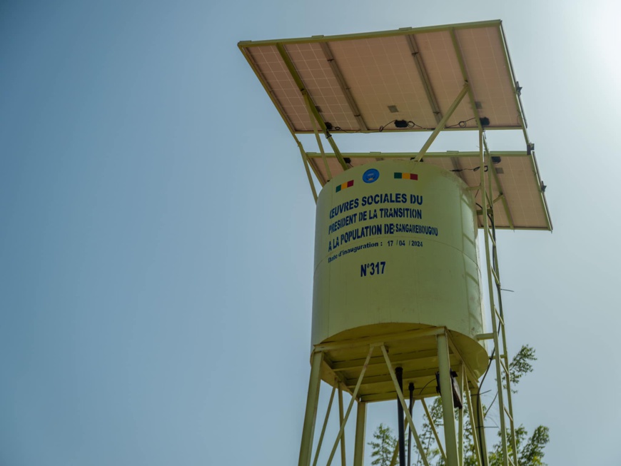 Mali : le président de transition renforce la construction de forages dans les zones reculées