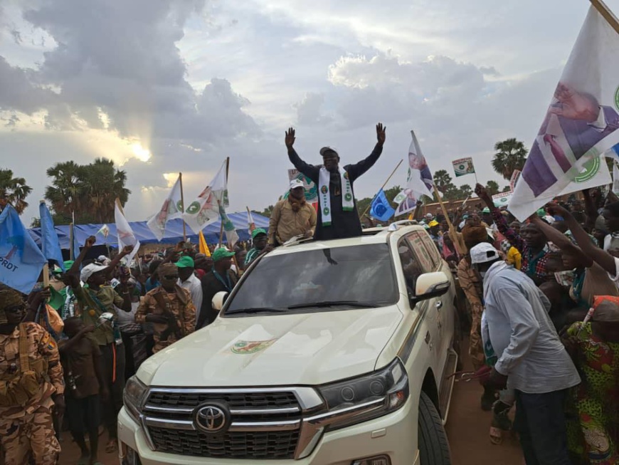 Présidentielle au Tchad : Pahimi Padacke Albert « très touché » par les marques de soutien des habitants de la ville de Moundou