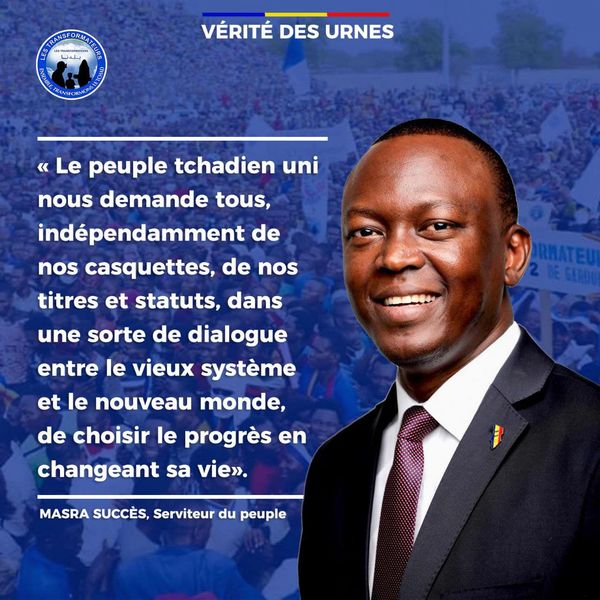 Présidentielle au Tchad : Masra joue l'apaisement après la victoire confirmée de Deby