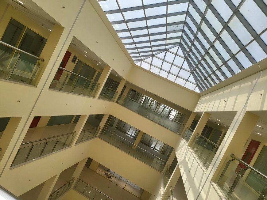 Le centre commercial de la CNPS à N'Djamena : Bientôt prêt à ouvrir ses portes !