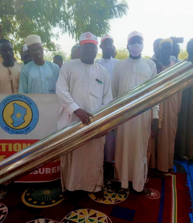 Tchad : la brigade de recherche de Melfi dotée de matériels de construction