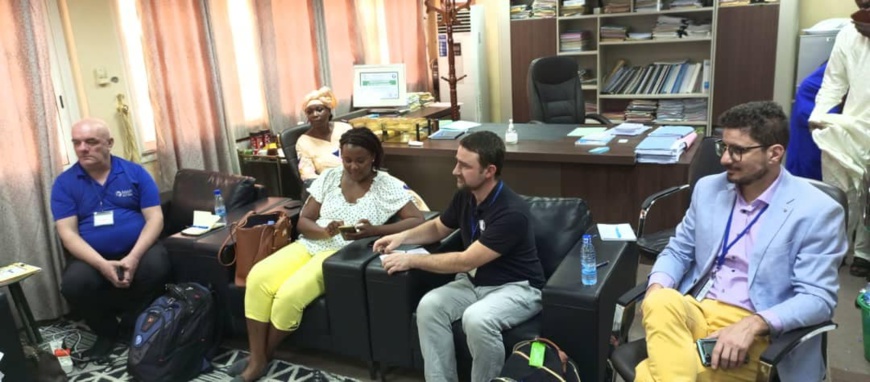 Tchad : Le Secrétaire Général du Ministère de la Santé Publique rencontre une délégation de l'ONG Cart et d'experts de l'UNICEF Tchad : Le Secrétaire Général du Ministère de la Santé Publique rencontre une délégation de l'ONG Cart et d'experts de l'UNICEF