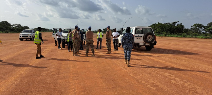 RCA - La piste de l'aérodrome de Bouar refaite : un nouveau souffle pour la ville et la région