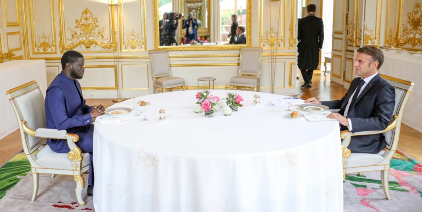 France-Sénégal : le président Emmanuel Macron reçoit son homologue sénégalais à Paris France-Sénégal : le président Emmanuel Macron reçoit son homologue sénégalais à Paris