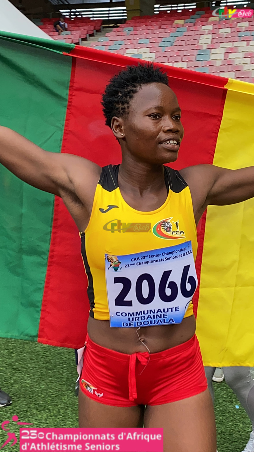 Championnats d’Afrique d'athlétisme  : seulement deux médailles d'argent pour le Cameroun