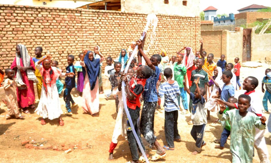Tchad : un puits communautaire construit par la Force française à Abéché
