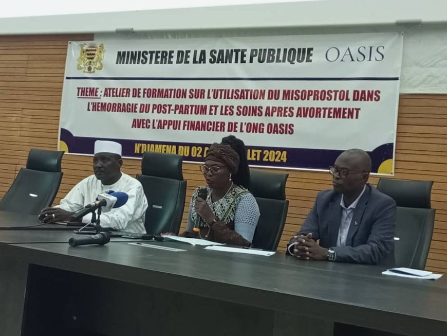 Tchad : lancement officiel de la formation sur l'utilisation du misoprostol à N’Djamena Tchad : lancement officiel de la formation sur l'utilisation du misoprostol à N’Djamena