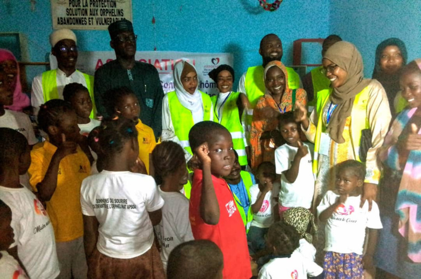 Tchad : l’AJLCPV soutient les orphelins avec des kits alimentaires Tchad : l’AJLCPV soutient les orphelins avec des kits alimentaires