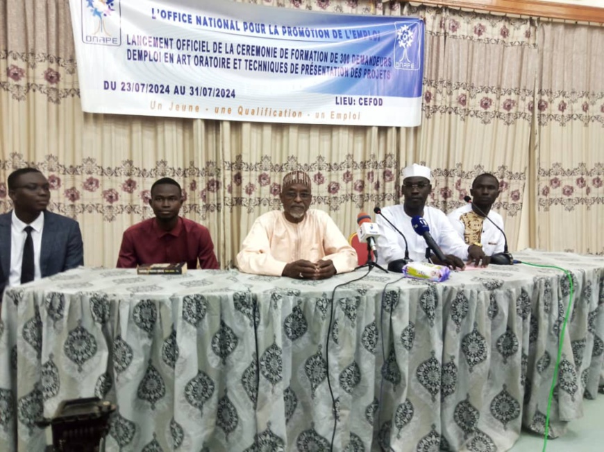 Tchad : l’ONAPE lance une formation de 300 demandeurs d’emplois