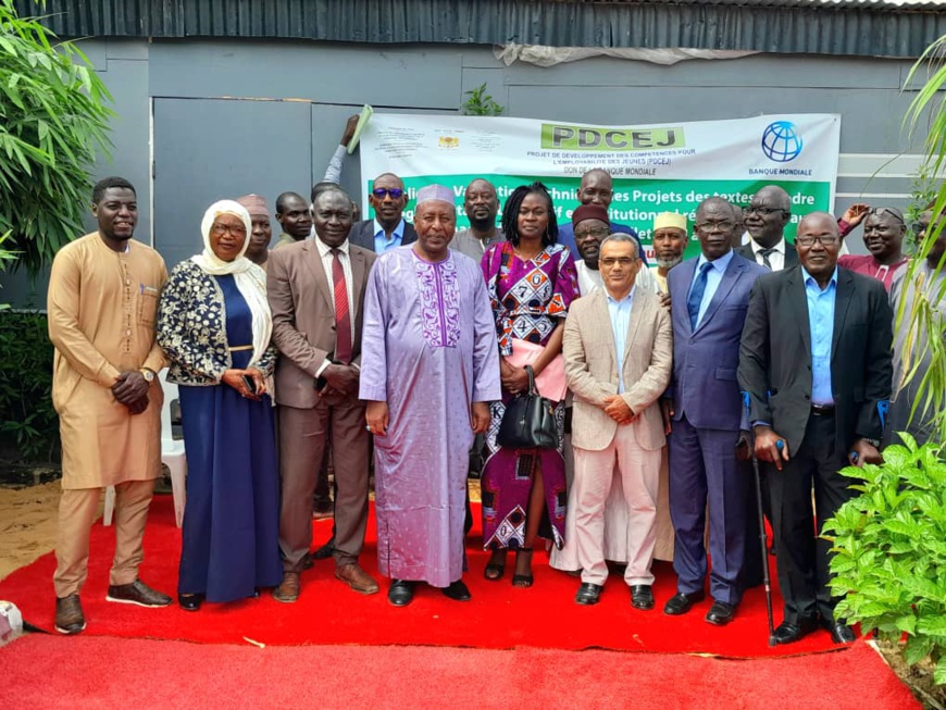 Tchad : élaboration d'un nouveau cadre juridique et règlementaire de l'EFTP Tchad : élaboration d'un nouveau cadre juridique et règlementaire de l'EFTP