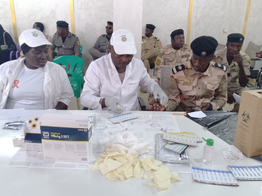 Tchad : la Police nationale commémore la Journée mondiale de la lutte contre l'hépatite Tchad : la Police nationale commémore la Journée mondiale de la lutte contre l'hépatite
