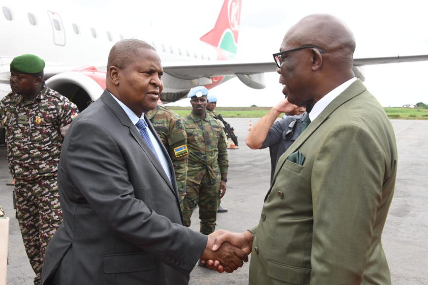 RCA : le président Touadera se félicite de la levée de l’embargo sur les Forces de défense RCA : le président Touadera se félicite de la levée de l’embargo sur les Forces de défense