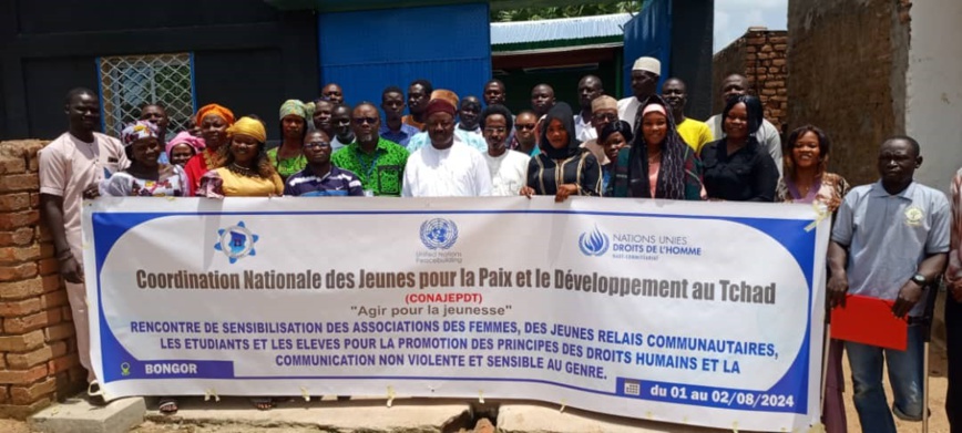 Tchad : Les jeunes et les femmes de Mke outillés sur les principes de la communication non violente et sensible au genre Tchad : Les jeunes et les femmes de Mke outillés sur les principes de la communication non violente et sensible au genre