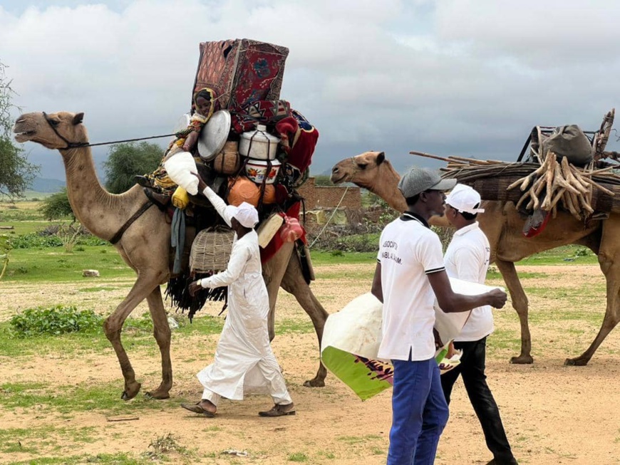 Tchad : au Ouaddaï, 100 moustiquaires imprégnées distribuées à la population du village Tarbaka