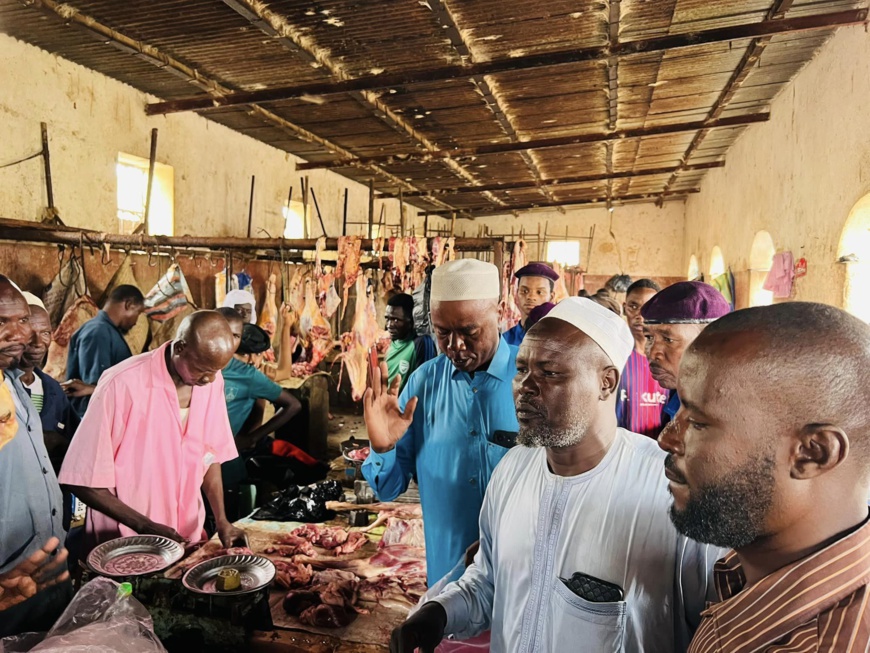 Tchad - La viande à l'honneur : Une campagne d'hygiène au cœur du marché de Tchouri (Abéché) Tchad - La viande à l'honneur : Une campagne d'hygiène au cœur du marché de Tchouri (Abéché)