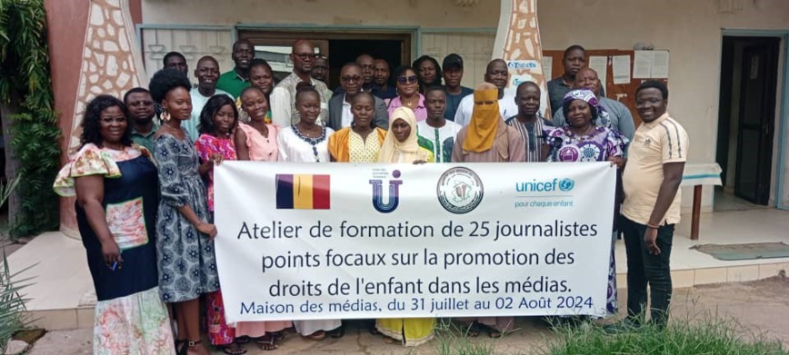 Tchad : L'UNICEF forme 25 journalistes pour une meilleure promotion des droits de l'enfant Tchad : L'UNICEF forme 25 journalistes pour une meilleure promotion des droits de l'enfant