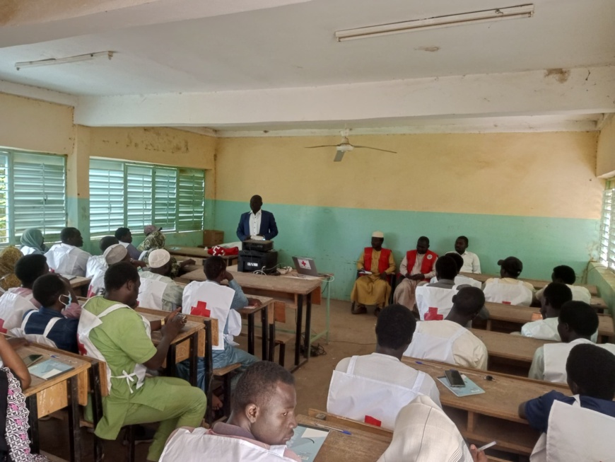 Tchad - Sila : La Croix-Rouge forme une nouvelle génération de secouristes Tchad - Sila : La Croix-Rouge forme une nouvelle génération de secouristes