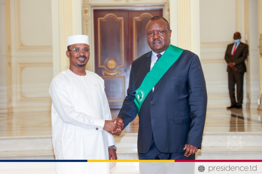 Tchad-Parlement Panafricain : le Président Mahamat Idriss Deby Itno a reçu une délégation du Parlement Panafricain