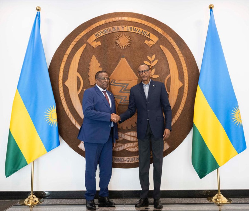 Rwanda : le président Kagame reçoit le ministre des Affaires étrangères du Tchad Rwanda : le président Kagame reçoit le ministre des Affaires étrangères du Tchad