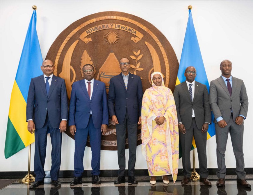 Rwanda : le président Kagame reçoit le ministre des Affaires étrangères du Tchad Rwanda : le président Kagame reçoit le ministre des Affaires étrangères du Tchad