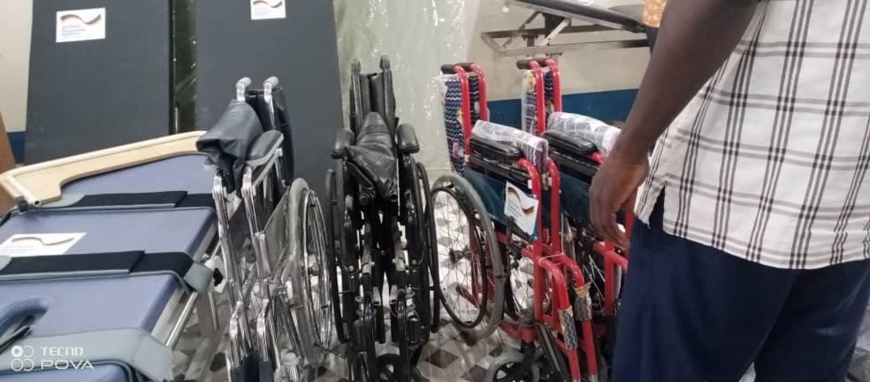 Tchad : Un don précieux pour améliorer la prise en charge des personnes handicapées Tchad : Un don précieux pour améliorer la prise en charge des personnes handicapées