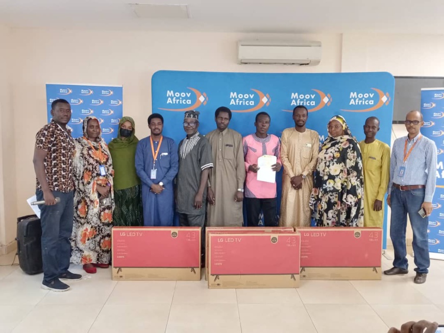 Tchad : QUIZ EURO 2024, dernière remise de la promo par Moov Africa Tchad : QUIZ EURO 2024, dernière remise de la promo par Moov Africa